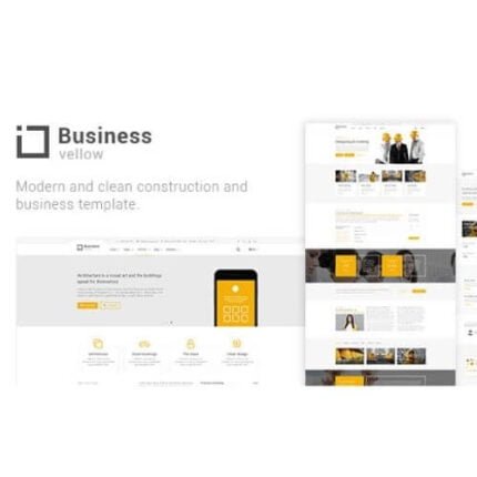 Yellow Business – Construction Template