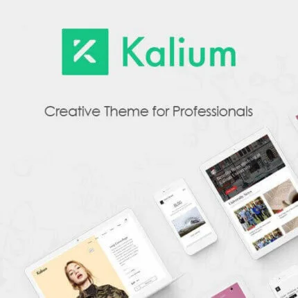 Kalium Creative Multipurpose WordPress Theme