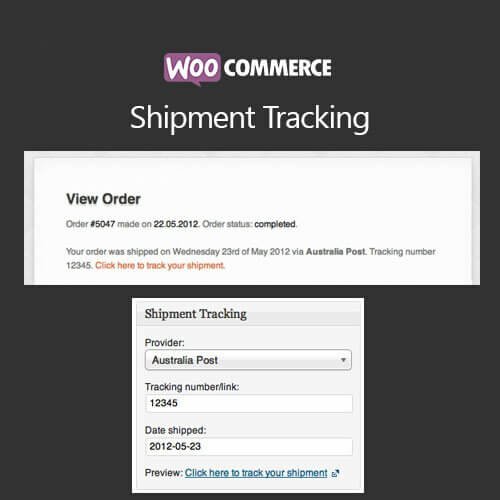 WooCommerce Shipment Tracking